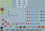 Tablice rejestracyjne wz.2000, goda i napisy eksploatacyjne pojazdw Wojska Polskiego cz.1